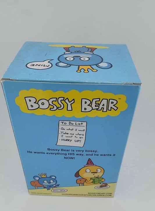 Figurine Toy2R 2007 BOSSY BEAR By David Horvath 5 Inch Vinyl Figure jeux video game-x