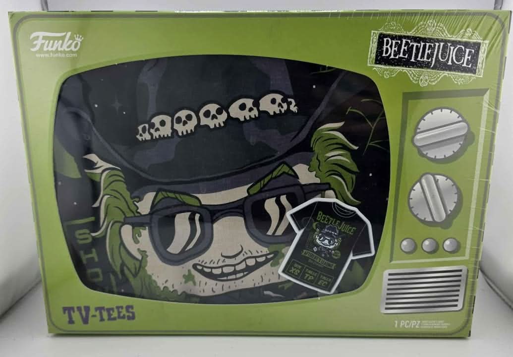 Funko POP TV Tees Beetlejuice Afterlife's Bio Exorcist XS jeux video game-x