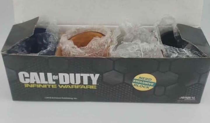 Call of Duty: Infinite Warfare Shot Glasses | Set of 4 | 2 FL Oz jeux video game-x