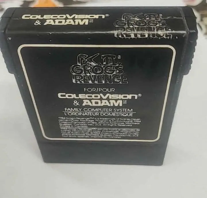B.C.'s Quest For Tires II: Grog's Revenge Colecovision CV jeux video game-x