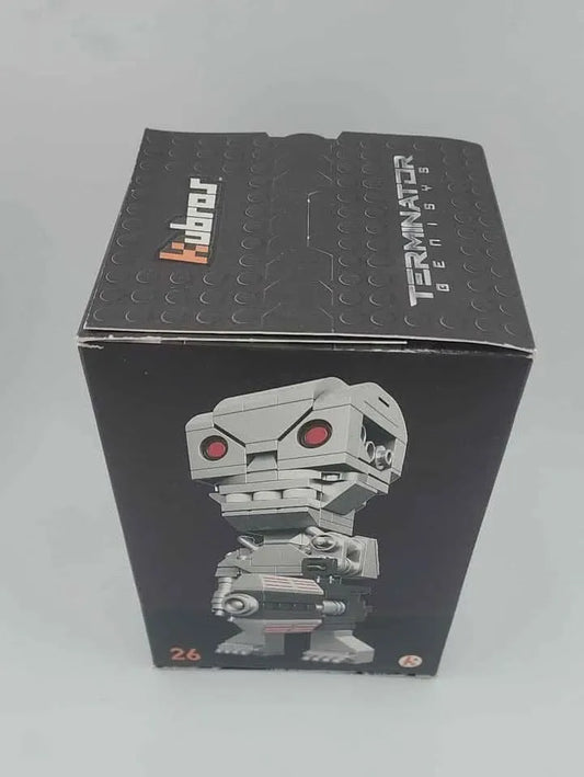 Figurine Mega Bloks Kubros Terminator Genesys T-800 Terminator jeux video game-x