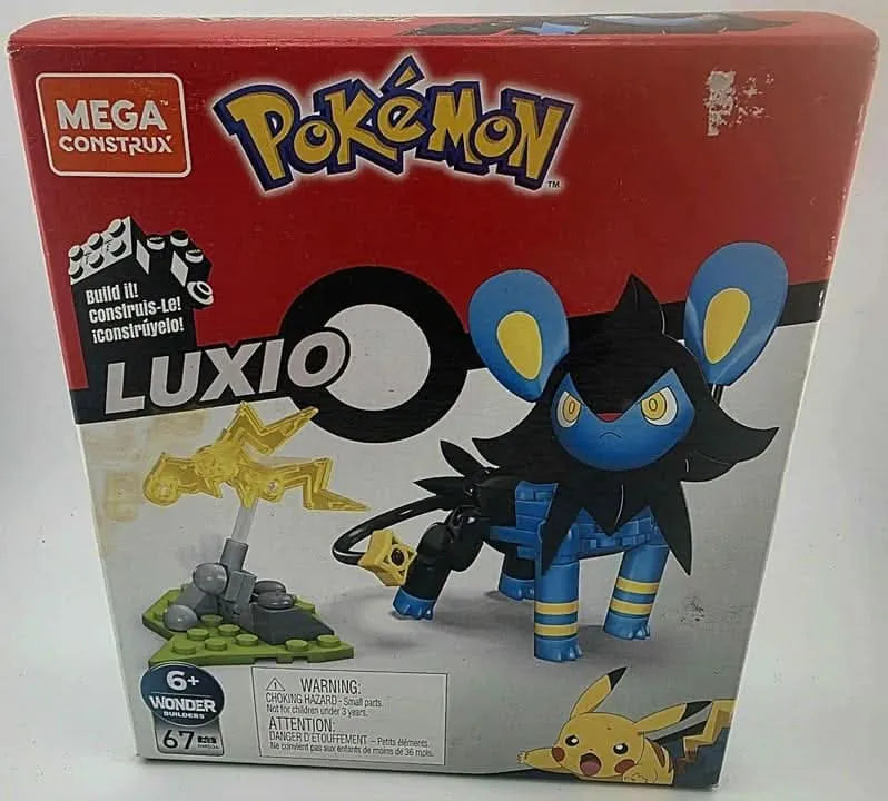 MEGA Pokemon Building Toy Kit Luxio megaconstrux