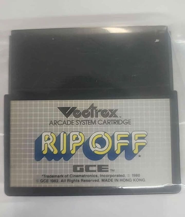 RIP OFF VECTREX jeux video game-x