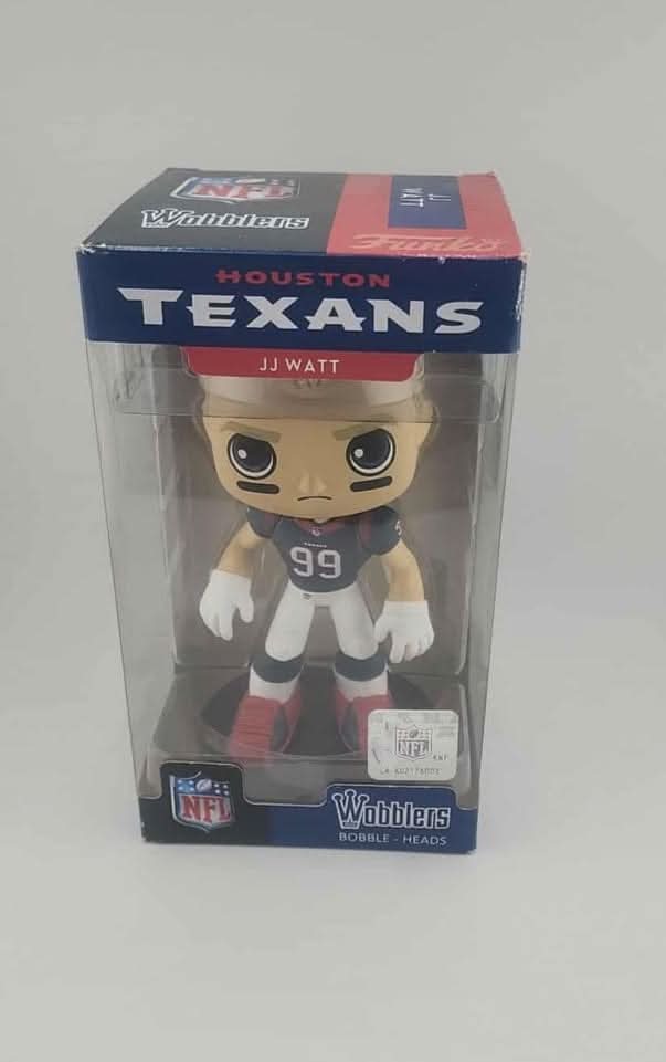 Funko Wobblers NFL JJ Watt Houston Texans Bobblehead jeux video game-x