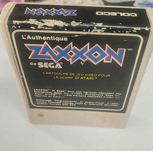 Zaxxon Coleco Atari 2600 jeux video game-x