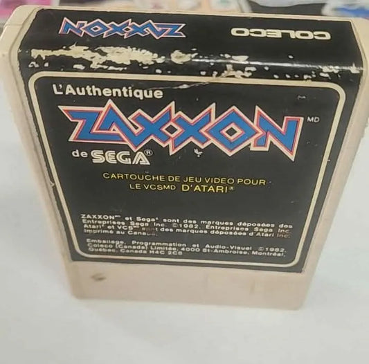 Zaxxon Coleco Atari 2600 jeux video game-x