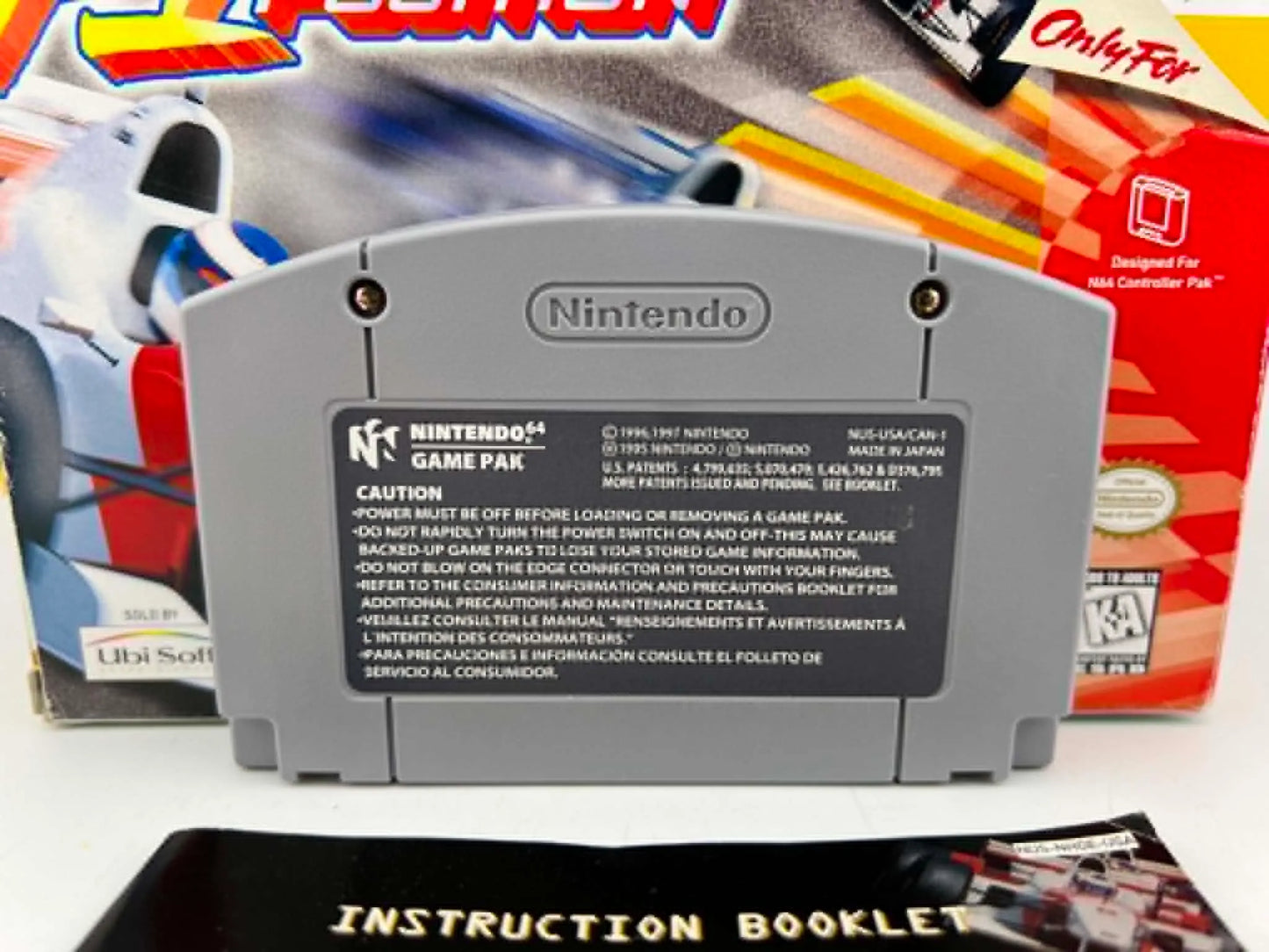 F1 POLE POSITION 64 EN BOITE NINTENDO 64