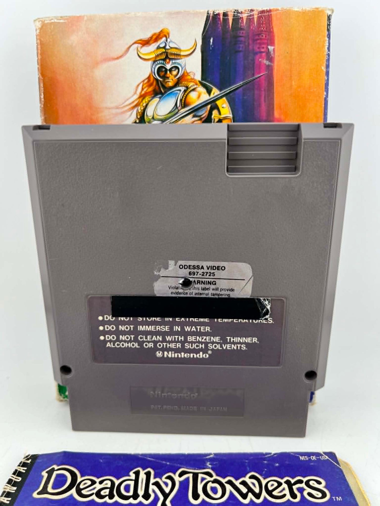 DEADLY TOWERS EN BOITE NINTENDO NES