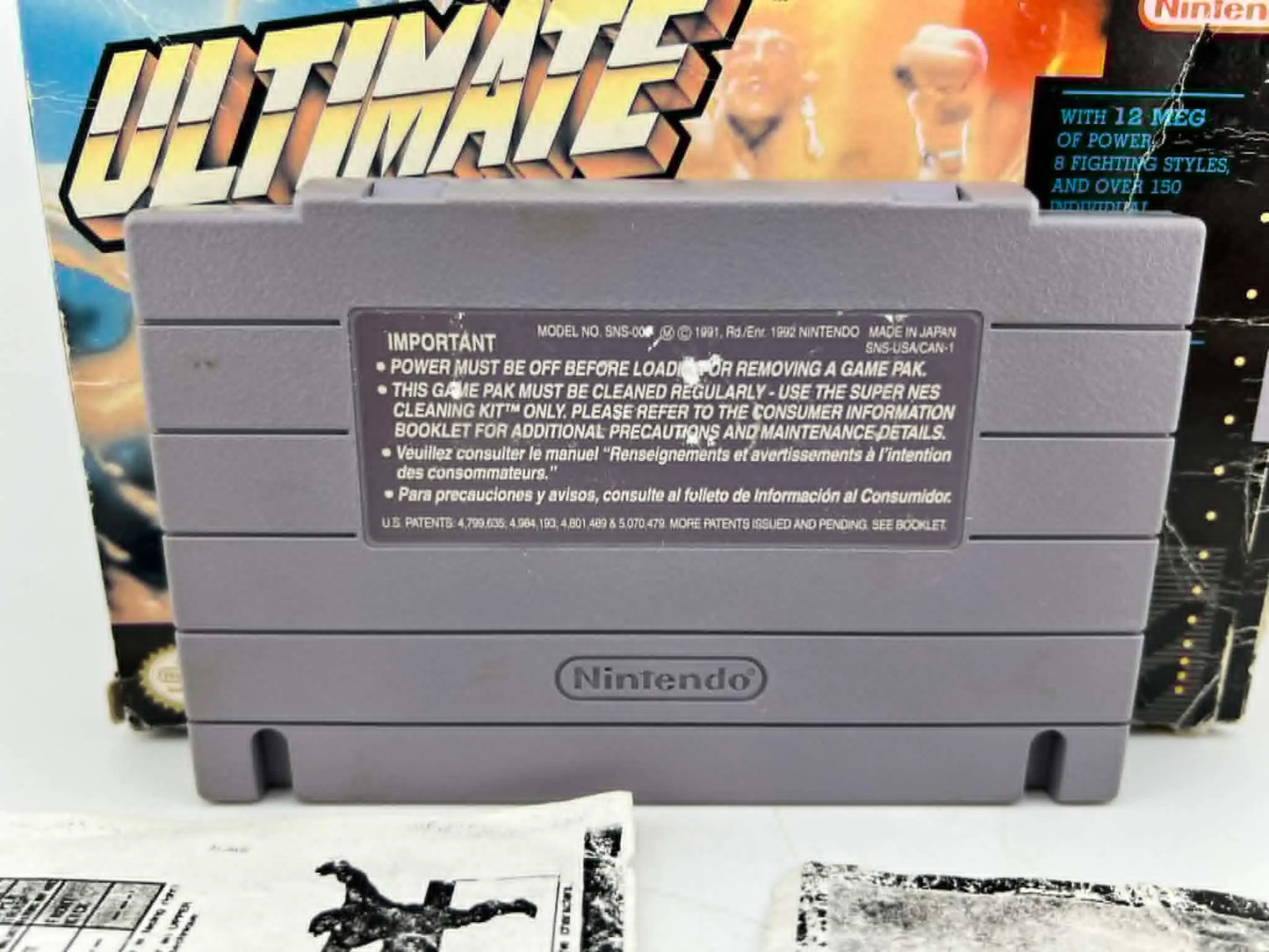 ULTIMATE FIGHTER EN BOITE SUPER NINTENDO SNES