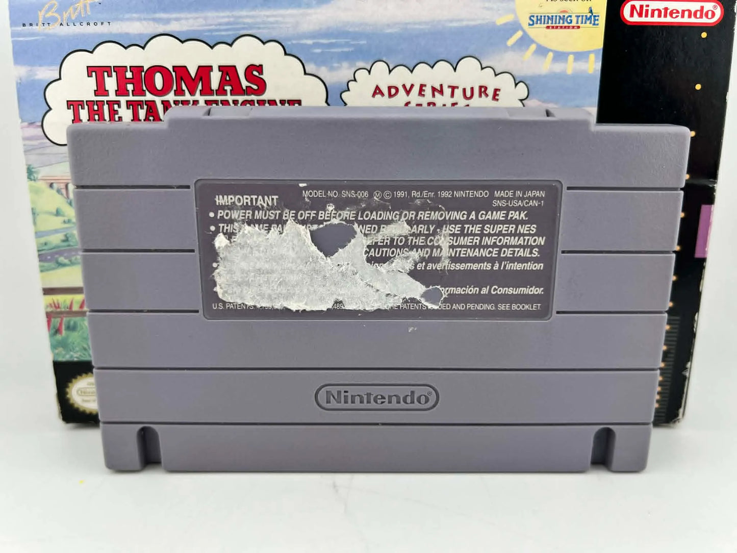THOMAS THE TANK ENGINE AND FRIENDS en boite SUPER NINTENDO SNES