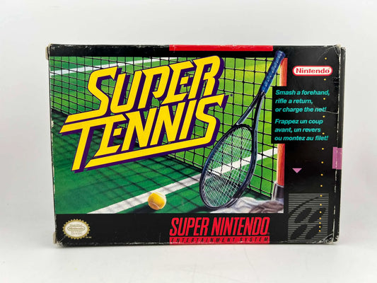 SUPER TENNIS EN BOITE SUPER NINTENDO SNES