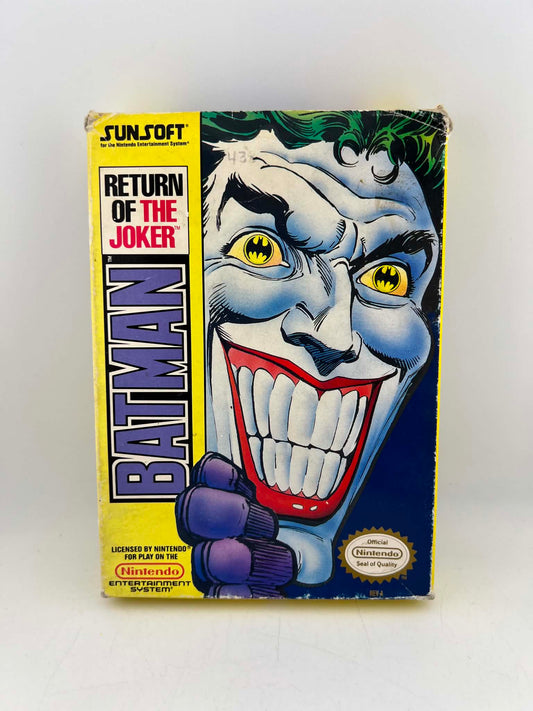 BATMAN RETURN OF THE JOKER EN BOITE NINTENDO NES