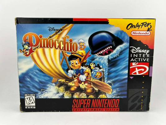 DISNEY'S PINOCCHIO EN BOITE SUPER NINTENDO SNES