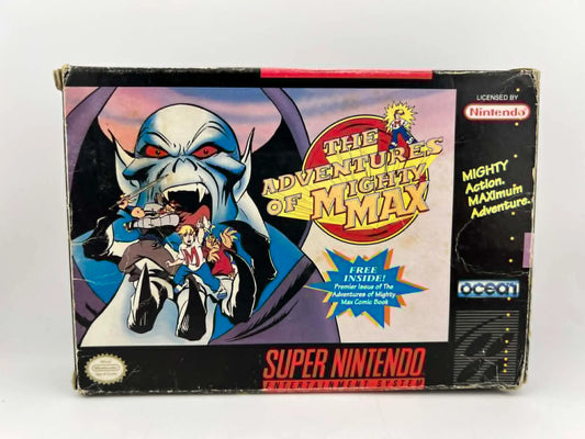 THE ADVENTURES OF MIGHTY MAX en boite SUPER NINTENDO SNES