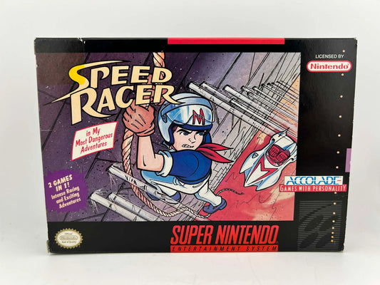 SPEED RACER IN MY MOST DANGEROUS ADVENTURES EN BOITE SUPER NINTENDO SNES