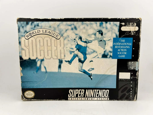 WORLD LEAGUE SOCCER EN BOITE SUPER NINTENDO SNES
