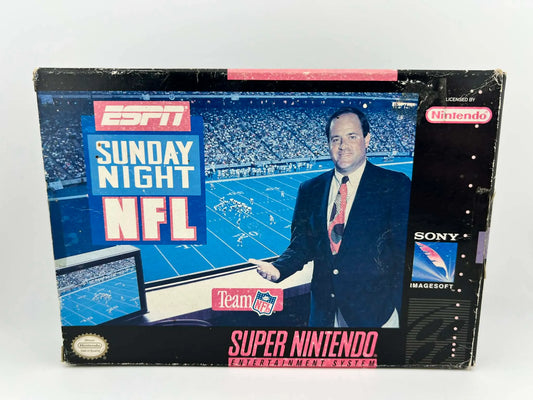ESPN SUNDAY NIGHT NFL EN BOITE (SUPER NINTENDO SNES)
