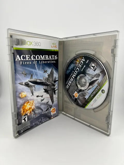 Ace Combat 6 Fires Of Liberation Platinum Hits Xbox 360 X360
