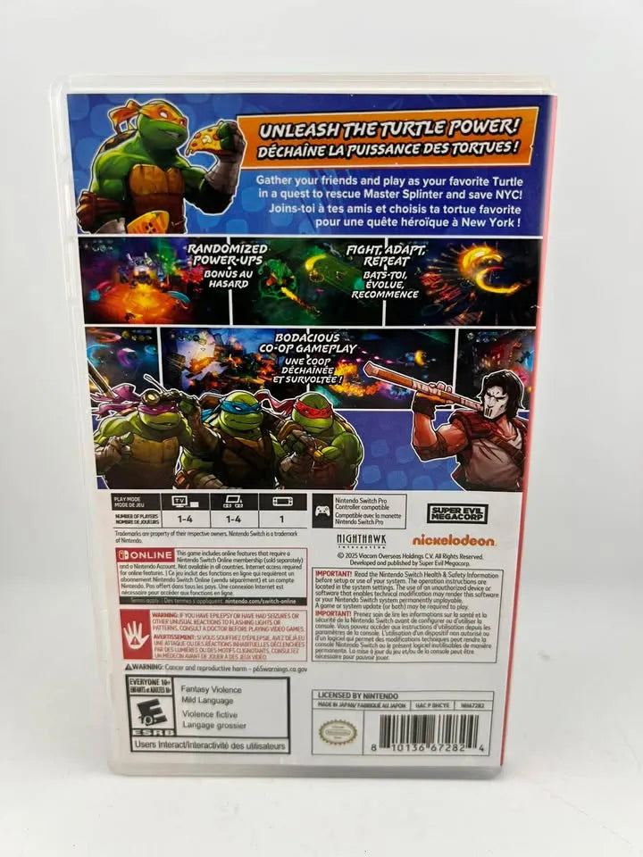 Teenage Mutant Ninja Turtles: Splintered Fate Deluxe Edition Nintendo Switch
