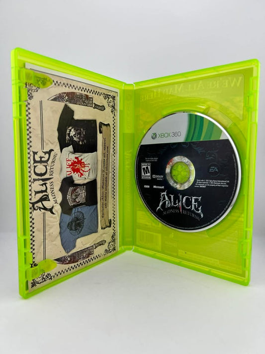 Alice: Madness Returns Xbox 360 X360