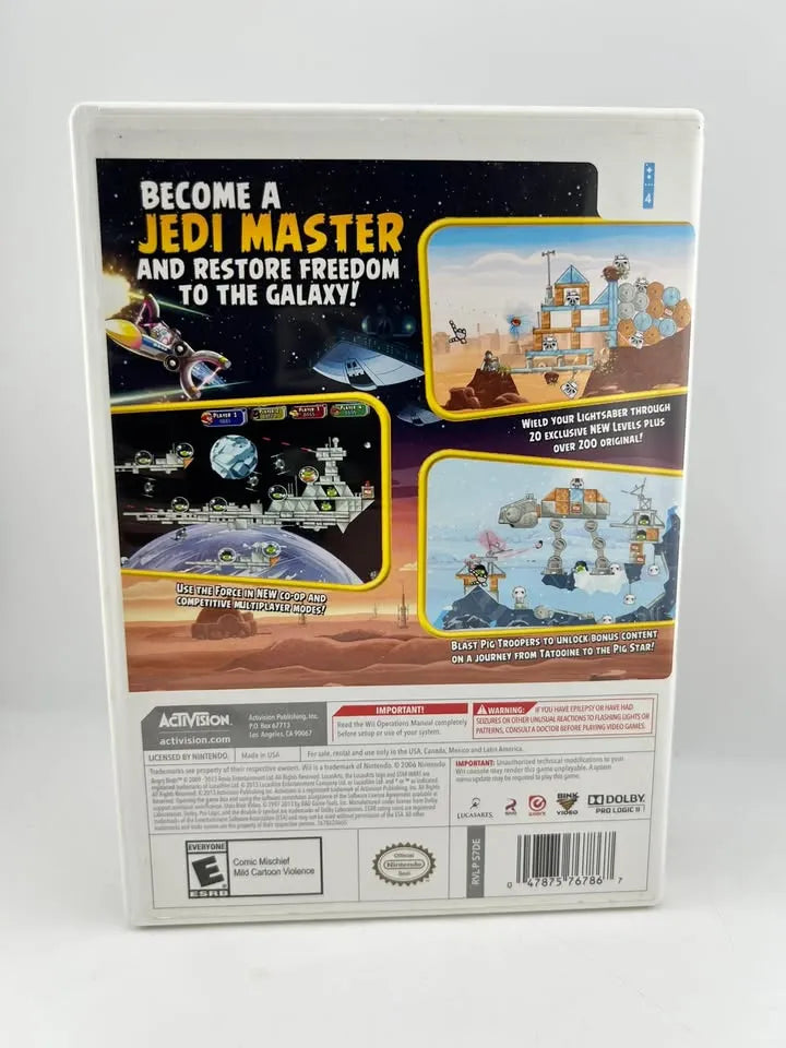 Angry Birds Star Wars Nintendo Wii