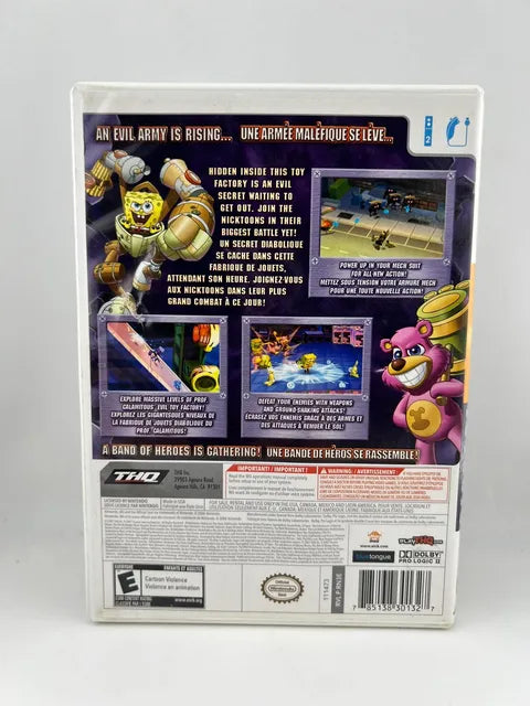 Nicktoons Attack Of The Toybots Nintendo Wii
