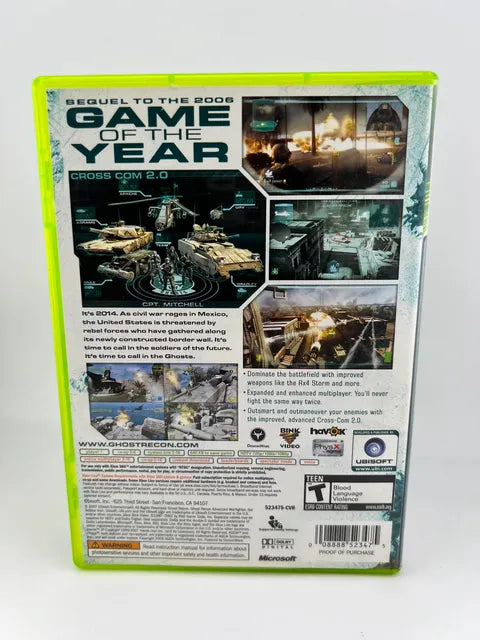 Tom Clancy's Ghost Recon Advanced Warfighter 2 Xbox 360 X360