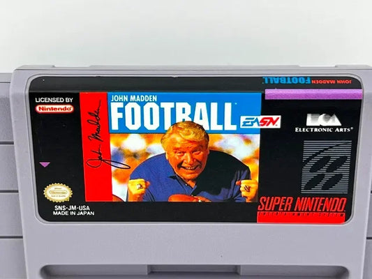 John Madden Football Super Nintendo Snes