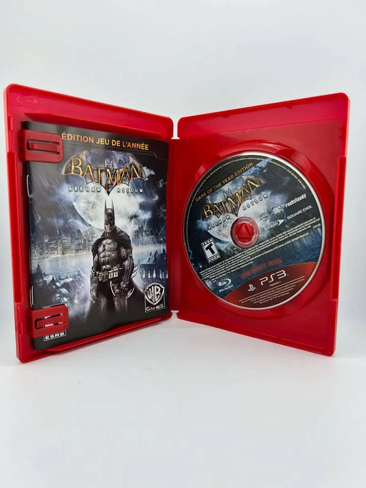 Batman: Arkham Asylum Game of the Year Greatest Hits Playstation 3 PS3