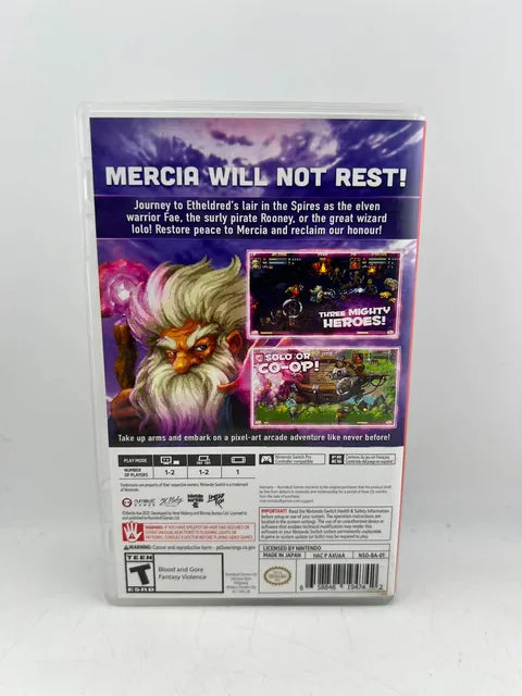 Battle Axe Limited Run Games Nintendo Switch