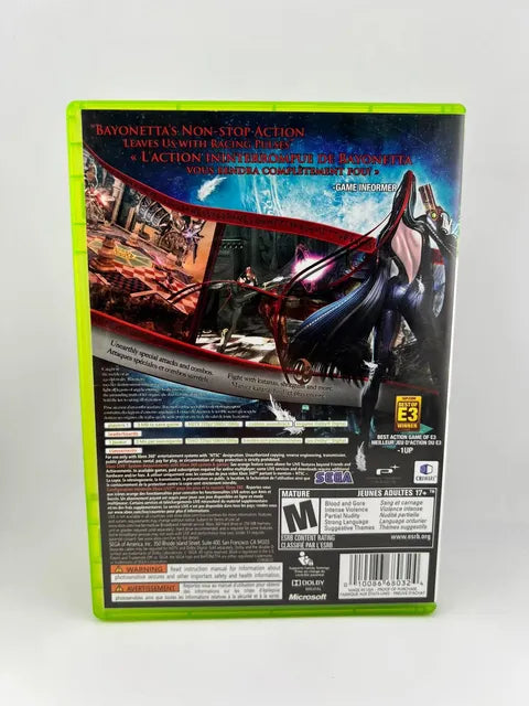 Bayonetta Xbox 360 X360