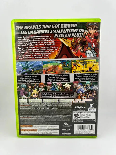 Bakugan: Defenders of the Core Xbox 360 X360