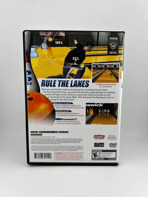 Brunswick Pro Bowling Playstation 2 PS2