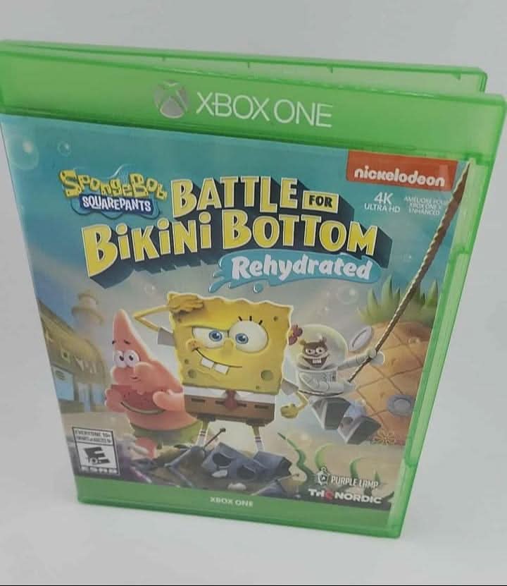Spongebob Squarepants Battle For Bikini Bottom Rehydrated Xbox One Xone THQ Nordic