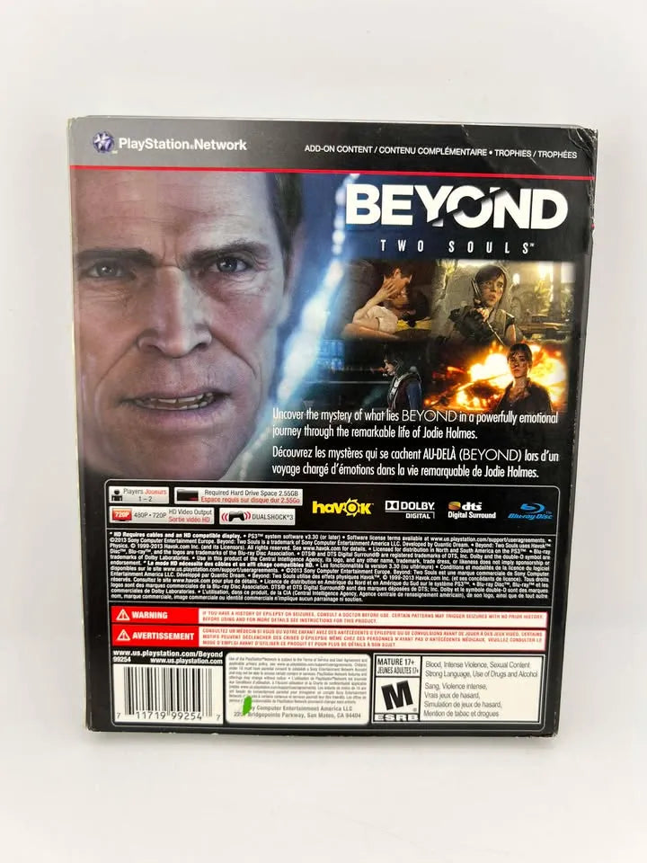 Beyond: Two Souls Steelbook Edition Playstation 3 PS3
