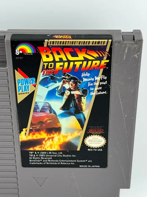 Back To The Future Nintendo Nes