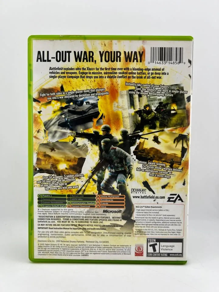 Battlefield 2 Modern Combat Xbox