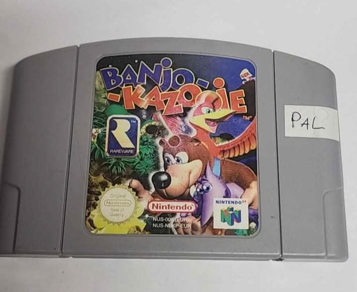 BANJO KAZOOIE (PAL IMPORT JN64) jeux video game-x