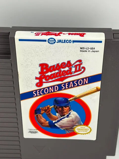 Bases Loaded II 2 Second Season Nintendo Nes