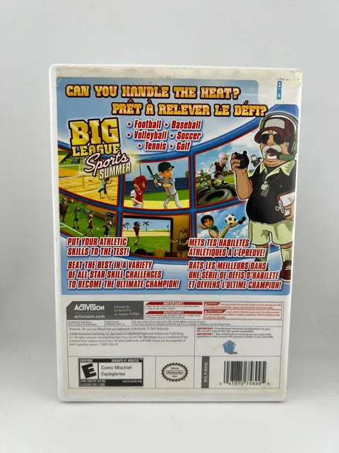 Big League Sports: Summer Nintendo Wii