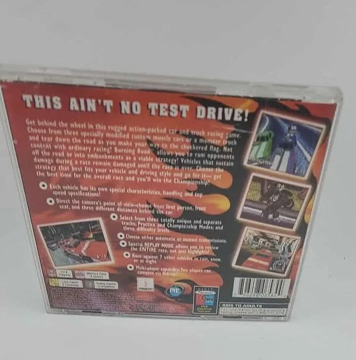 Burning Road Playstation PS1 sony