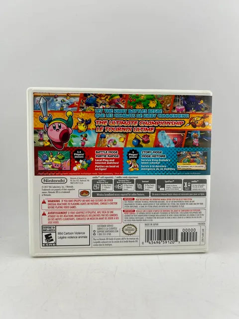 Kirby Battle Royale Nintendo 3DS