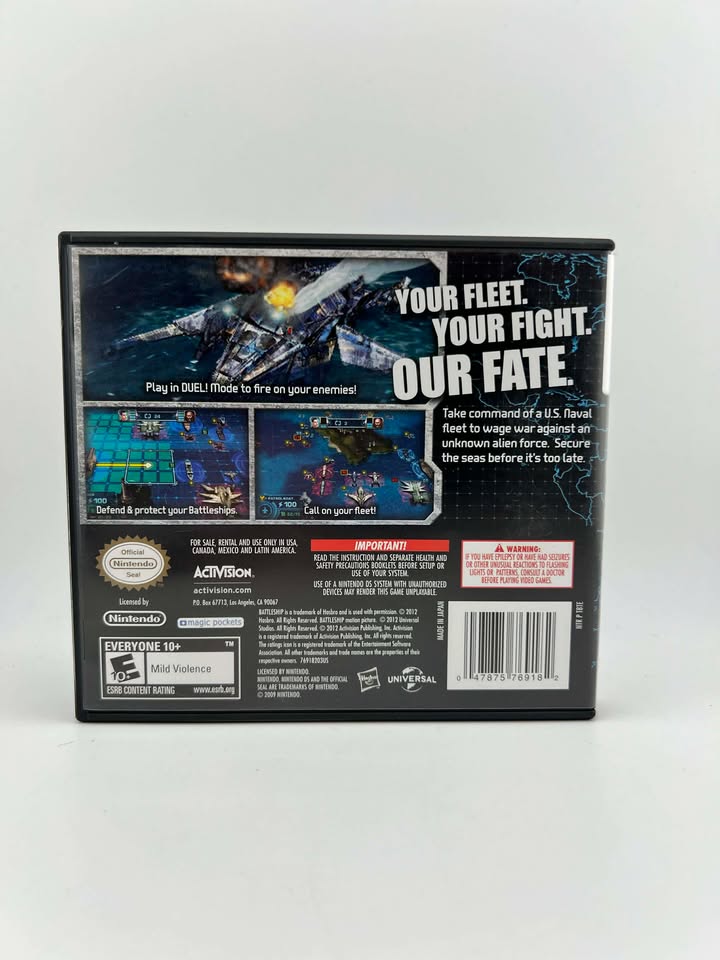 Battleship Nintendo DS