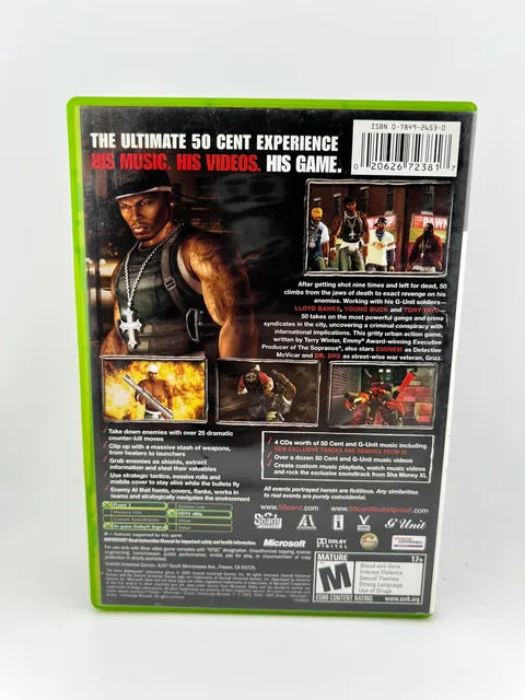 50 Cent Bulletproof Xbox