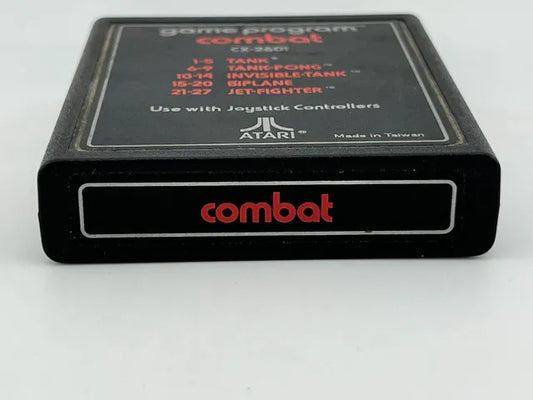Combat Text Label Atari 2600