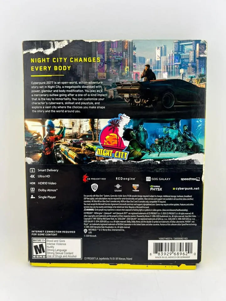 Cyberpunk 2077 Xbox One Xone