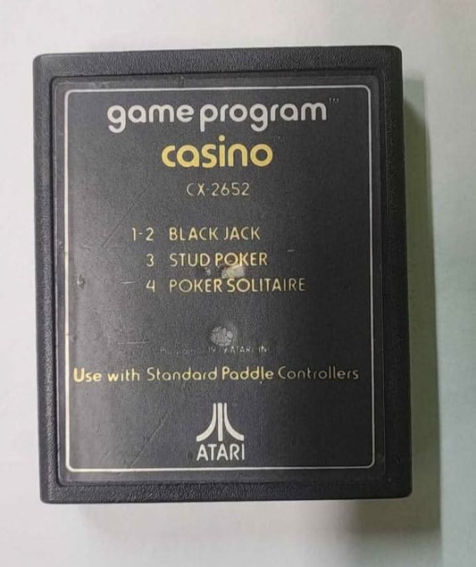 Casino atari 2600 jeux video game-x