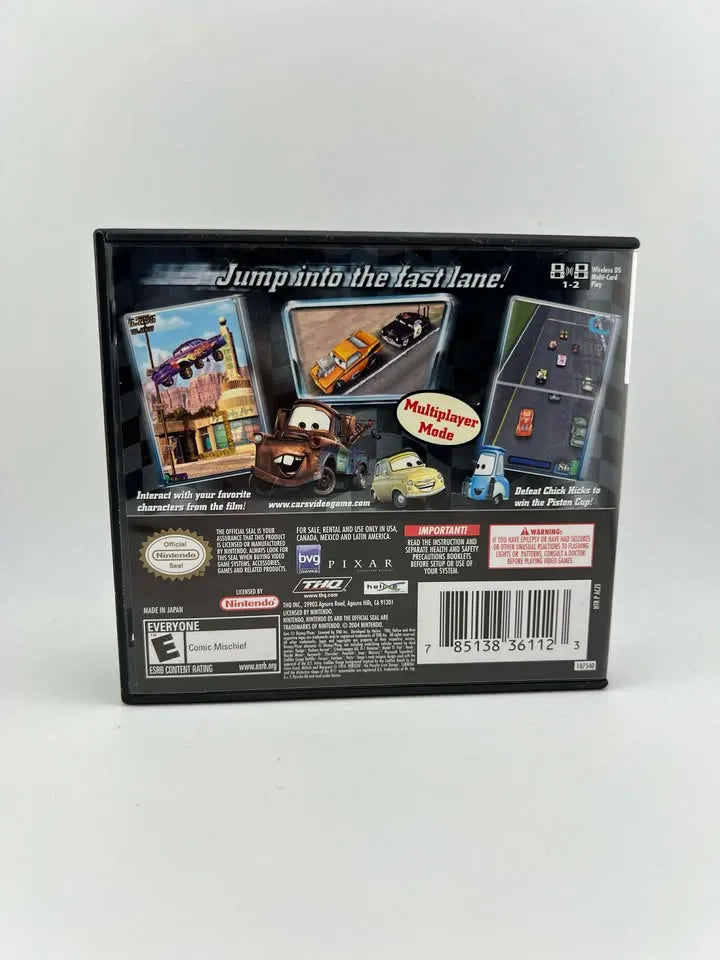 Cars Nintendo DS