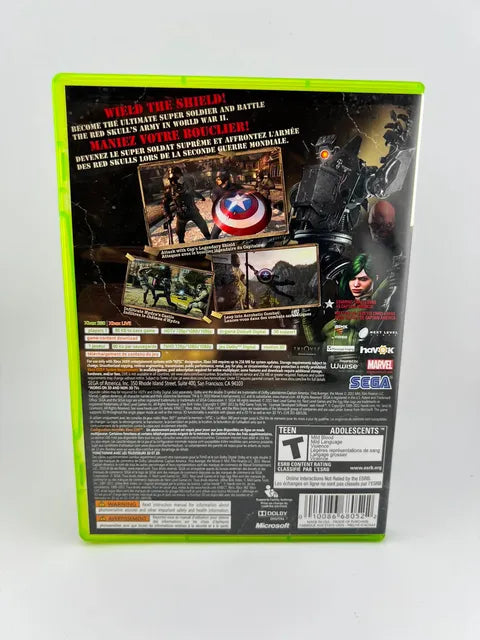 Captain America: Super Soldier Xbox 360 X360