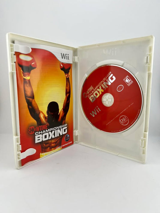 Showtime Championship Boxing Nintendo Wii